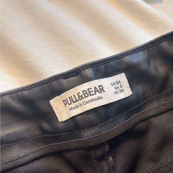 Pull & Bear Leather - Picture 2 of 3